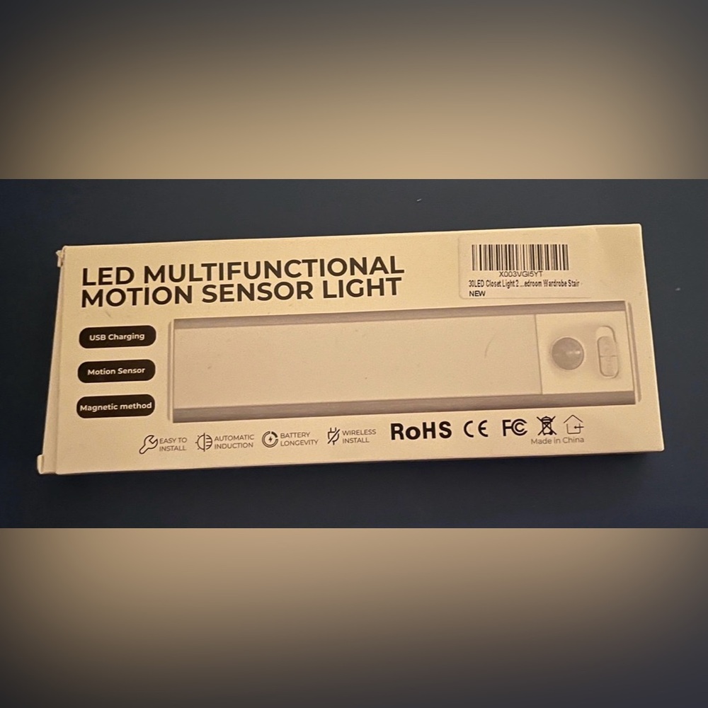 LED Multifunctional Motion Sensor Light - White - Picture 1 of 3
